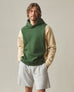Men's Colorblock Midweight Pullover - Safari Green Moss